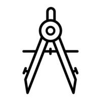 redacción icono vector logo plantilla, divisor icono