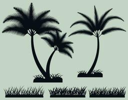 Palm tree Free vector file