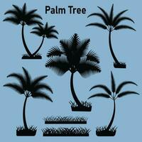 Palm tree Free vector file