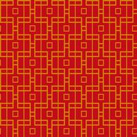 Vector seamless pattern in asian style.