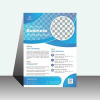 Corporate Business Flyer Design Template vector