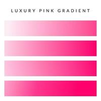 Pink gradient. luxury pink color. color palette. pinkcolor Pallete. vector