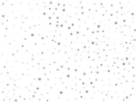 Light silver glitter confetti background. White holiday texture. vector