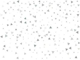 matrixSilver Triangular Confetti. Confetti celebration, Falling Silver abstract decoration for party, birthday celebrate, anniversary or event, festive. Festival decor. Vector illustration.