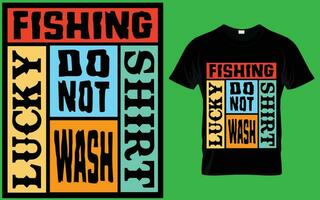 Print Fishing Vector T Shirt Design