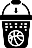 solid icon for inside vector