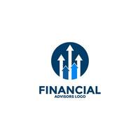 Creative Financial and investment Logo vector, Modern Finance Advisors logo design template vector