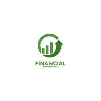 Creative Financial and investment Logo vector, Modern Finance Advisors logo design template vector