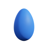 egg 3d rendering icon illustration png