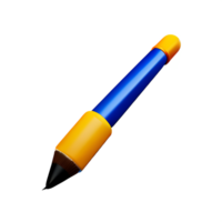 paint brush 3d rendering icon illustration png