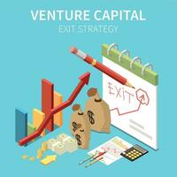 Venture Exit Strategy Composition vector