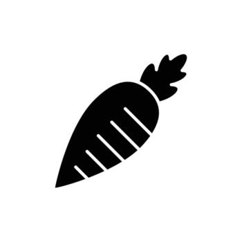 turnip icon. solid icon vector