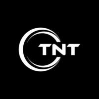 TNT Letter Logo Design, Inspiration for a Unique Identity. Modern Elegance and Creative Design. Watermark Your Success with the Striking this Logo. vector