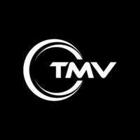 TMV Letter Logo Design, Inspiration for a Unique Identity. Modern Elegance and Creative Design. Watermark Your Success with the Striking this Logo. vector