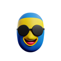 mask 3d tolkning ikon illustration png