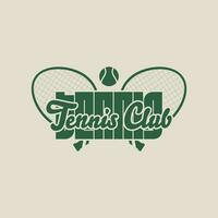 Retro varsity tennis logos prints. University slogan typography design. Vector illustration for fashion tee, tshirt and poster