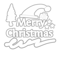 Natale lettere Natale font png