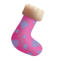 Weihnachten dekoriert Socken png