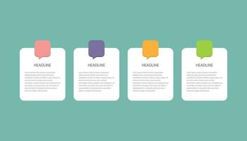 Onboarding web interface. Mobile app template. Set of isolated pattern in pink, purple, green and orange colors on white frame. Mockup of business infographic icon. Editable text. EPS 10. vector