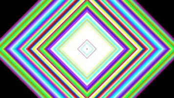 abstract colorful background with lines. Seamless loop animation video