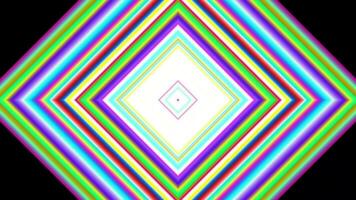 abstract colorful background with lines. Seamless loop animation video