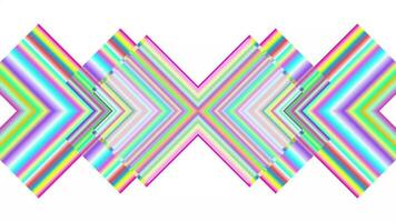 abstract colorful background with lines. Seamless loop animation video