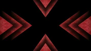 overlap layer on dark space with triangel textured video