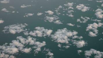 nuvens de avião video