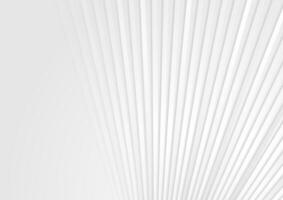 White stripes abstract technology geometric background vector