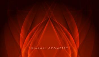 Dark red shiny glossy geometric lines abstract background vector