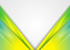 Colorful glossy corporate abstract background vector