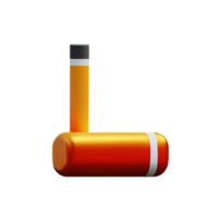 sigaret 3d renderen icoon illustratie png