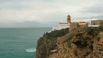 Lighthouse on the rock video