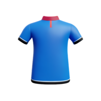 Jersey 3d renderen icoon illustratie png