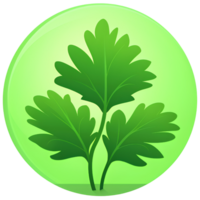 parsley vegetable ai generative png