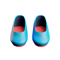 des chaussures 3d le rendu icône illustration png