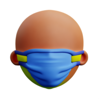 Maske 3d Rendern Symbol Illustration png