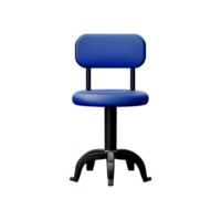 chair 3d rendering icon illustration png