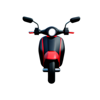 motociclo 3d interpretazione icona illustrazione png