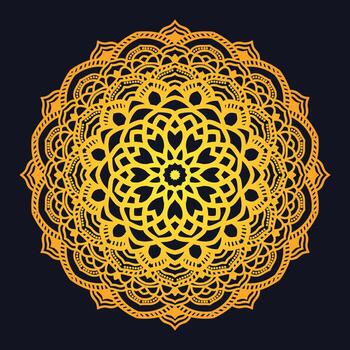 degradado decorativo color ornamental étnico elementos mandala modelo antecedentes diseño Pro vector. vector