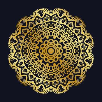 degradado decorativo color ornamental étnico elementos mandala modelo antecedentes diseño Pro vector. vector