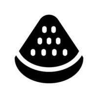 watermelon solid icon. vector icon for your website, mobile, presentation, and logo design.