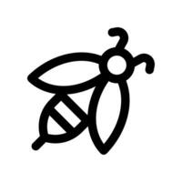 abeja línea icono. vector icono para tu sitio web, móvil, presentación, y logo diseño.