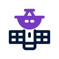 satellite dual tone icon. vector icon for your website, mobile, presentation, and logo design.