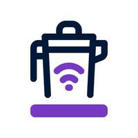 kettle dual tone icon. vector icon for your website, mobile, presentation, and logo design.
