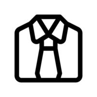 camisa línea icono. vector icono para tu sitio web, móvil, presentación, y logo diseño.