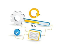 Maintenance data loading mechanism vector