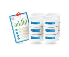 Management analysis database vector