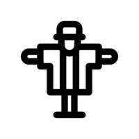 scarecrow line icon. vector icon for your website, mobile, presentation, and logo design.