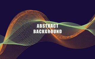 bright geometry wavy line abstract background gradient vector